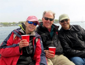 CHARIAD Skipper Rick Williams and crew