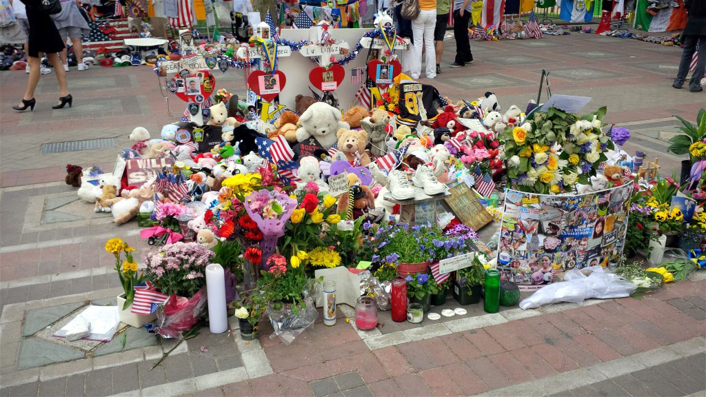 Boston Strong Marathon bombing tributes & memorials