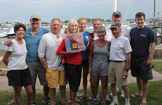 Scituate Invitational Regatta CHARIAD sailboat racing crew