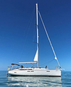 CHARIAD crew sails from Key West to Havana on Real Escape, 45 ft Jeanneau Sun Odyssey