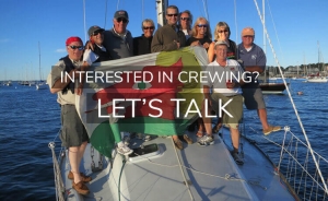 Crew recruitment for sailboat racing on CHARIAD