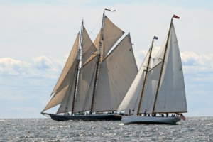 Schooner Festival, Gloucester, MA during CHARIAD social sail